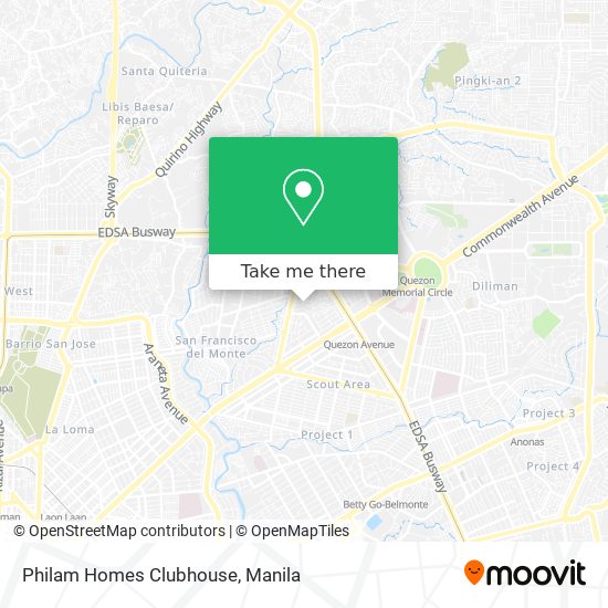 Philam Homes Clubhouse map