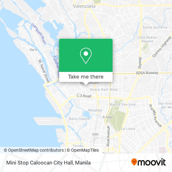 Mini Stop Caloocan City Hall map