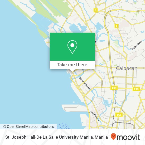 St. Joseph Hall-De La Salle University Manila map