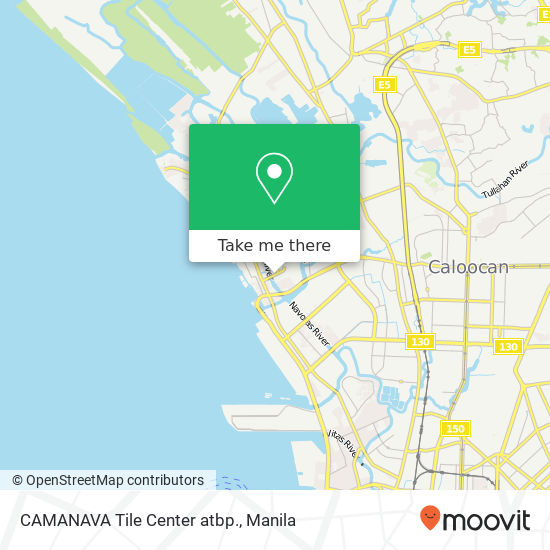 CAMANAVA Tile Center atbp. map