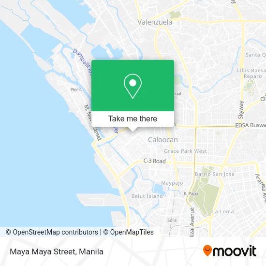 Maya Maya Street map