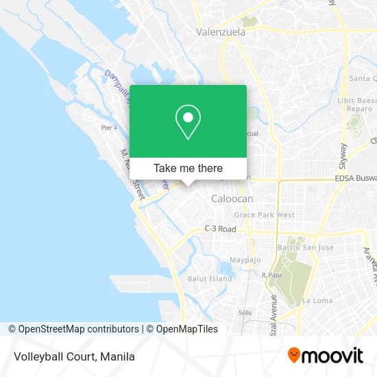 Volleyball Court map