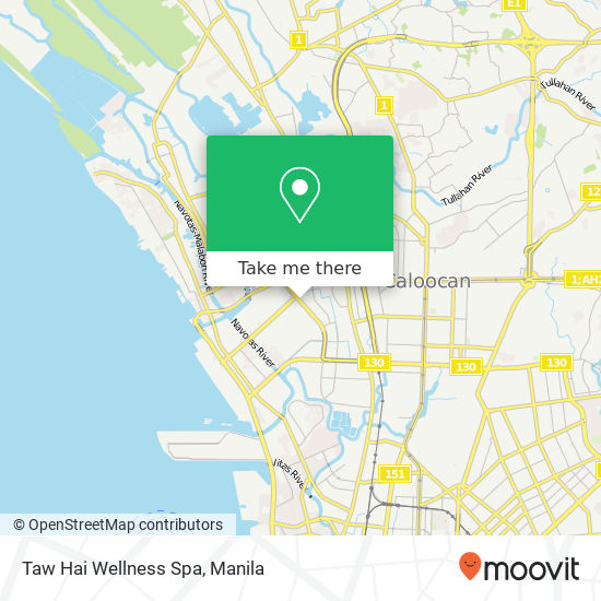 Taw Hai Wellness Spa map