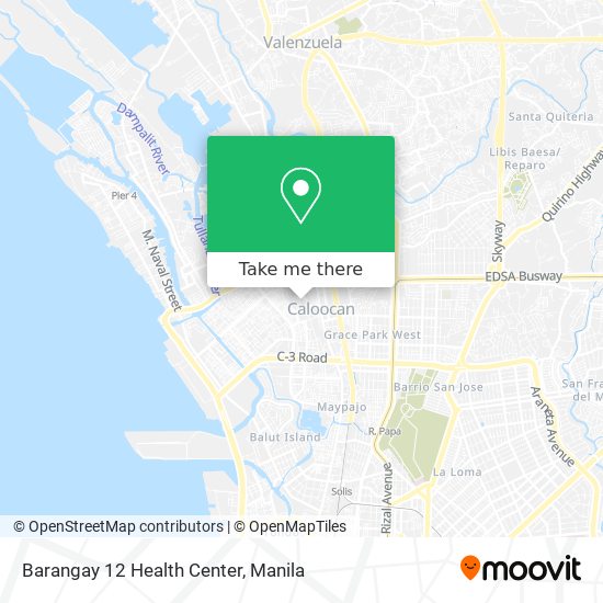 Barangay 12 Health Center map