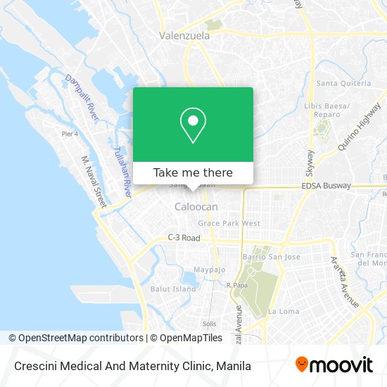 Crescini Medical And Maternity Clinic map