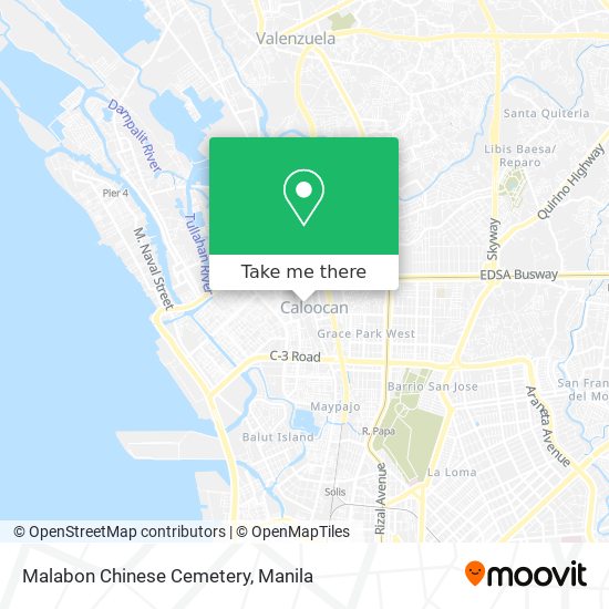 Malabon Chinese Cemetery map