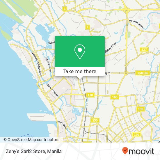 Zeny's Sari2 Store map