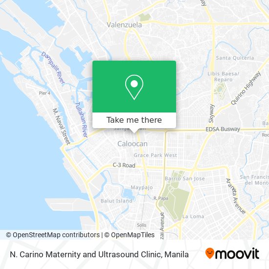 N. Carino Maternity and Ultrasound Clinic map