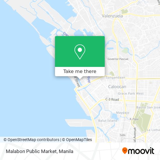 Malabon Public Market map