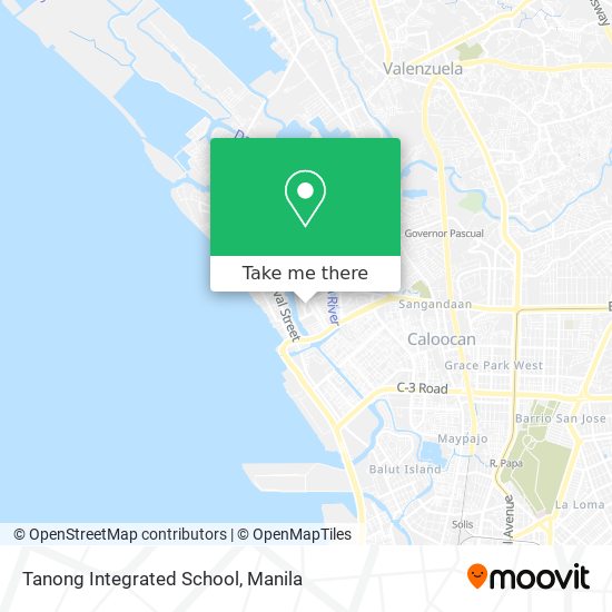 Tanong Integrated School map