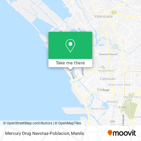 Mercury Drug Navotas-Poblacion map
