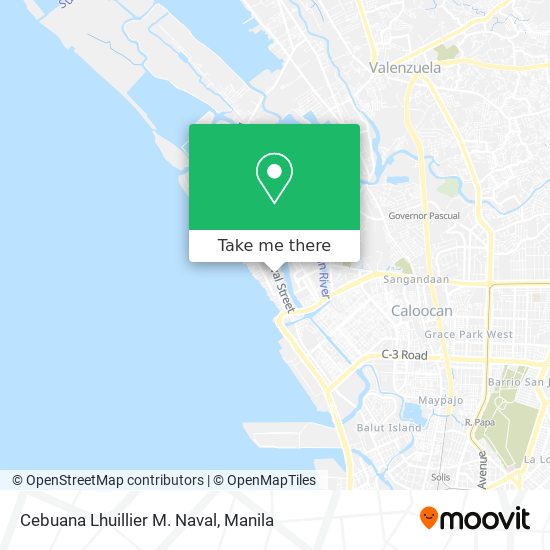 Cebuana Lhuillier M. Naval map
