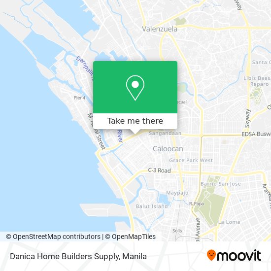 Danica Home Builders Supply map