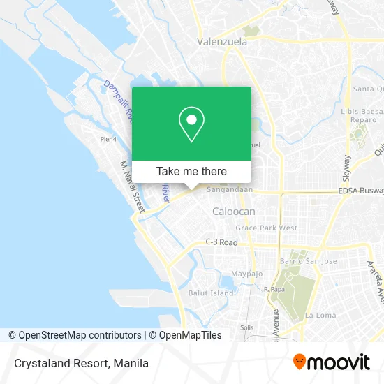 Crystaland Resort map