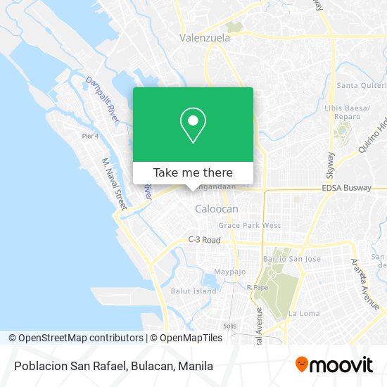Poblacion San Rafael, Bulacan map