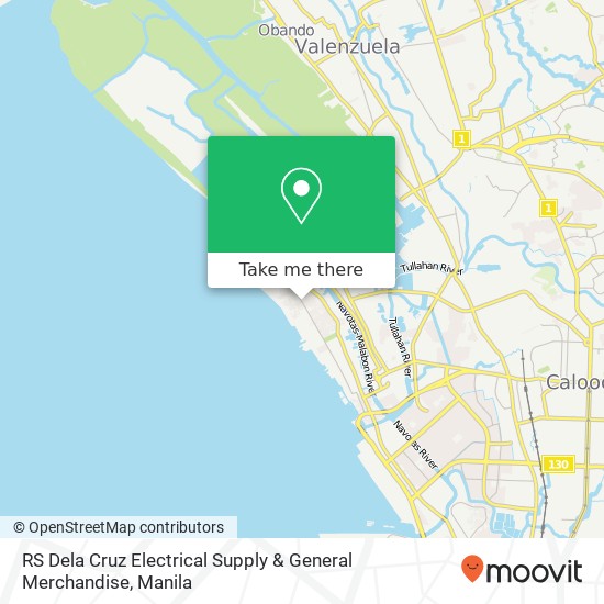 RS Dela Cruz Electrical Supply & General Merchandise map