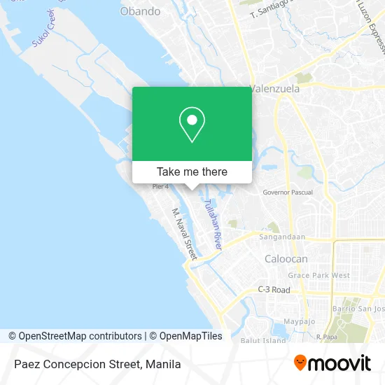 Paez Concepcion Street map