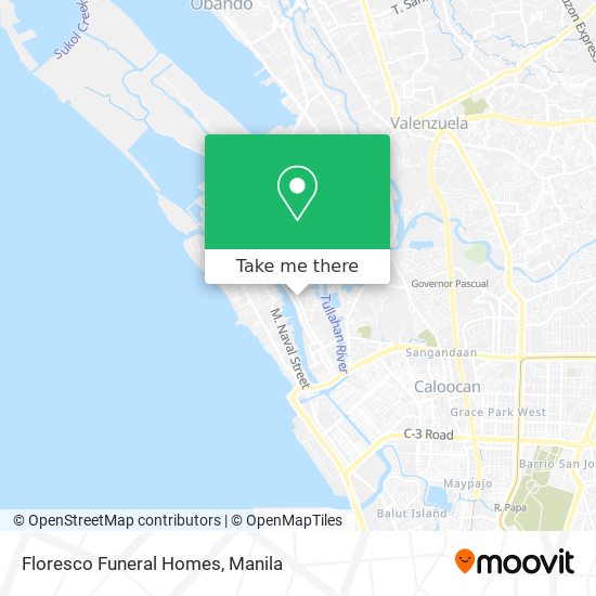 Floresco Funeral Homes map