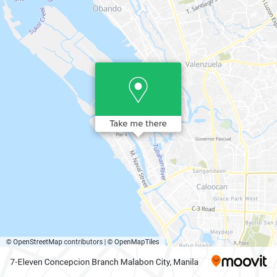 7-Eleven Concepcion Branch Malabon City map