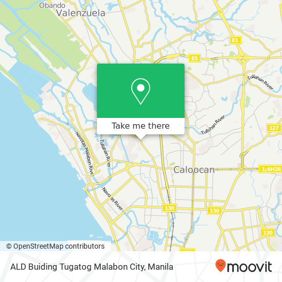 ALD Buiding  Tugatog Malabon City map