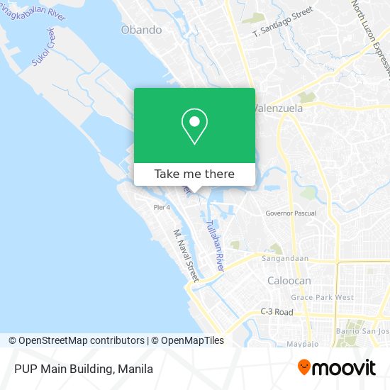 PUP Main Building map