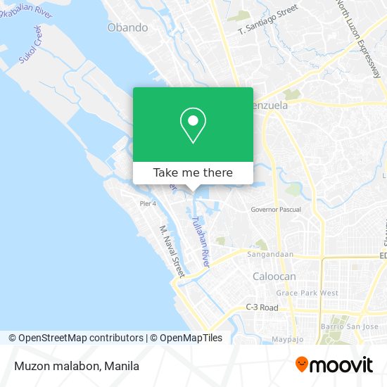 Muzon malabon map