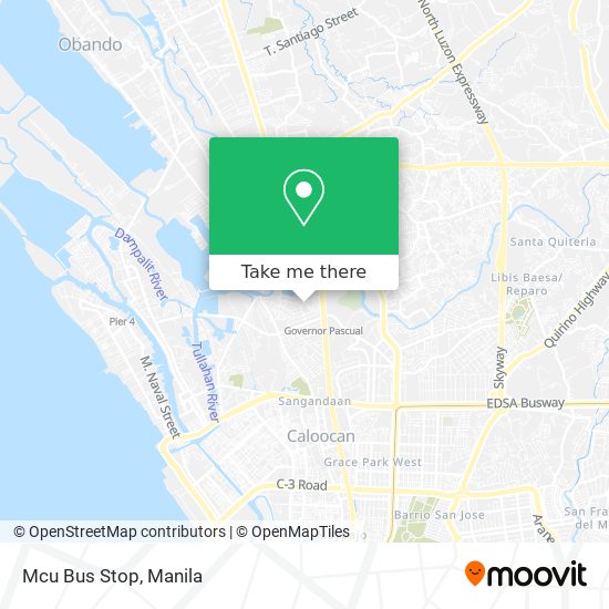 Mcu Bus Stop map