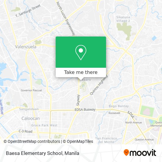 Baesa Elementary School map