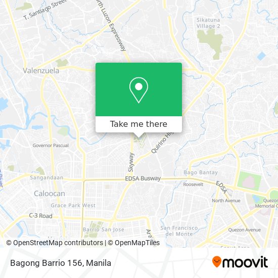 Bagong Barrio 156 map