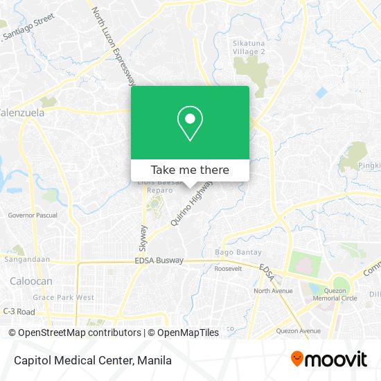 Capitol Medical Center map