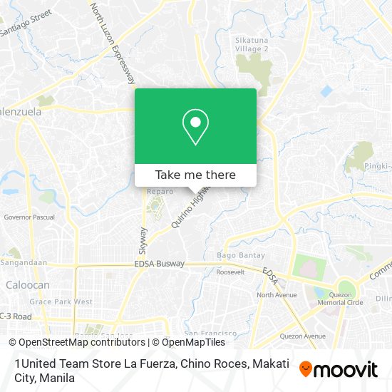 1United Team Store La Fuerza, Chino Roces, Makati City map
