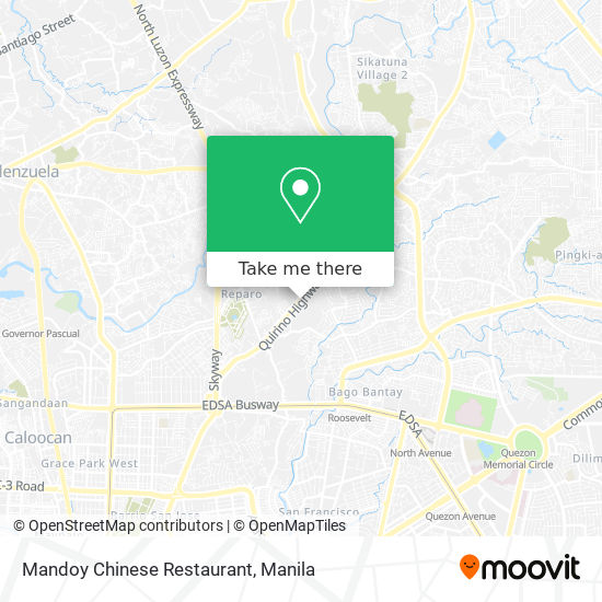 Mandoy Chinese Restaurant map
