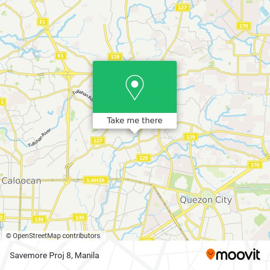 Savemore Proj 8 map