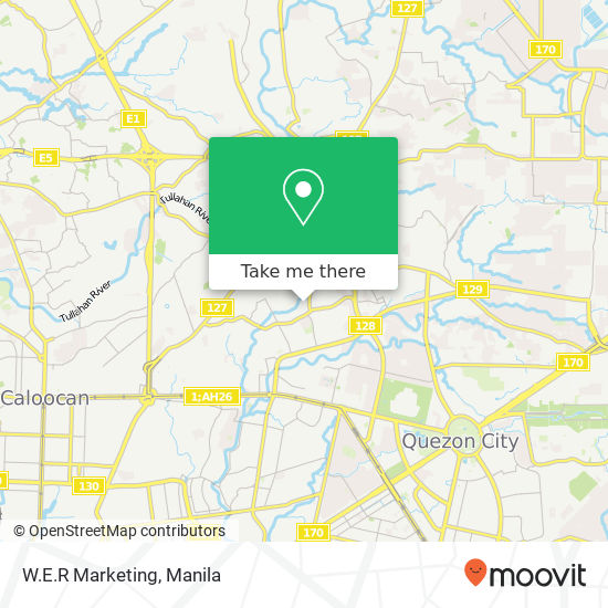 W.E.R Marketing map