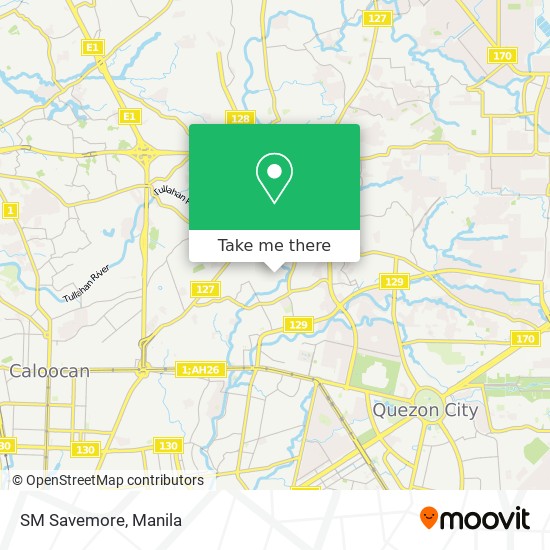 SM Savemore map