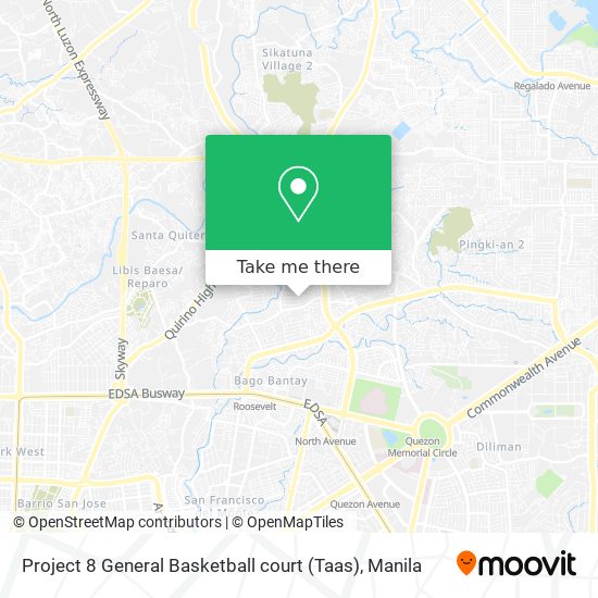 Project 8 General Basketball court (Taas) map