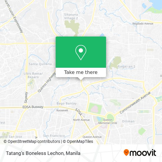 Tatang's Boneless Lechon map