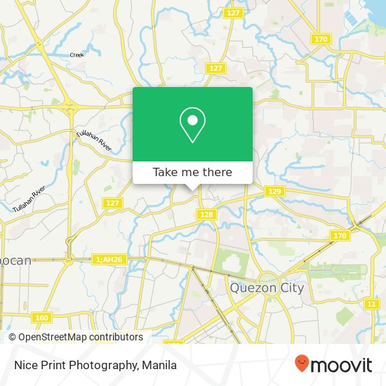 Nice Print Photography map