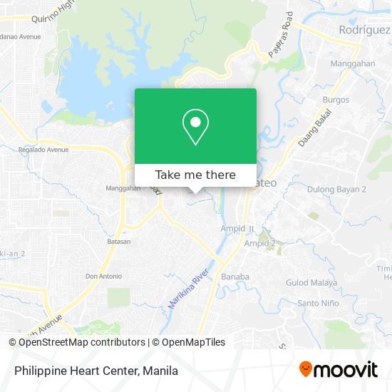 Philippine Heart Center map