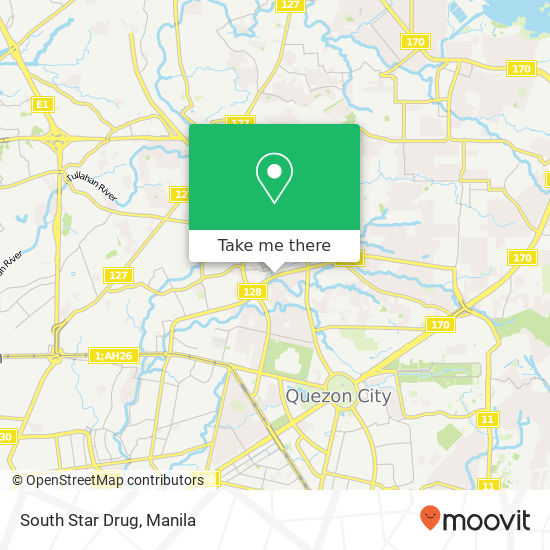 South Star Drug map