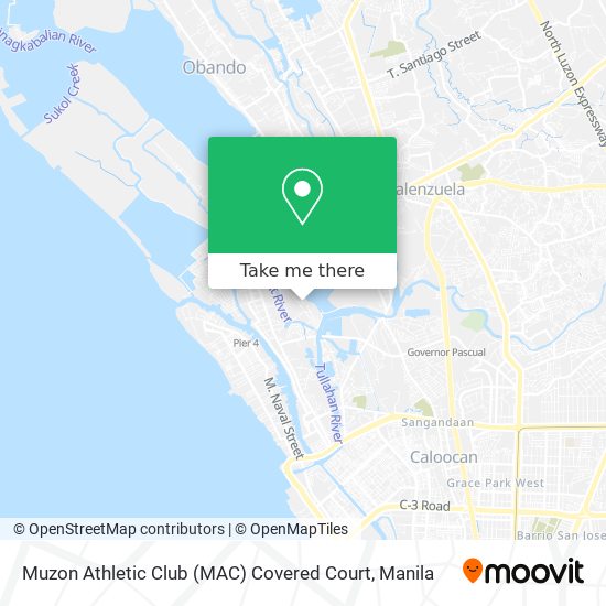 Muzon Athletic Club (MAC) Covered Court map