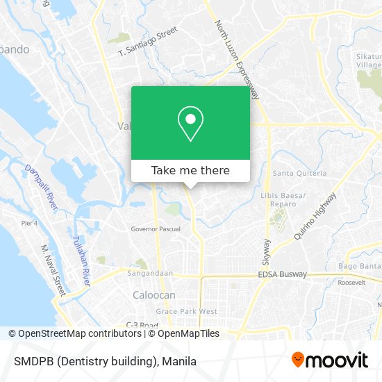 SMDPB (Dentistry building) map