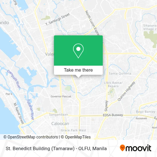 St. Benedict Building (Tamaraw) - OLFU map