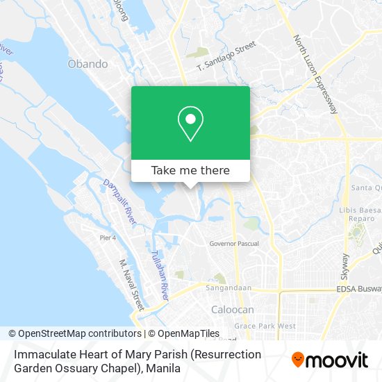 Immaculate Heart of Mary Parish (Resurrection Garden Ossuary Chapel) map