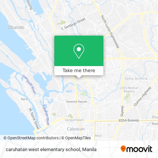 caruhatan west elementary school map