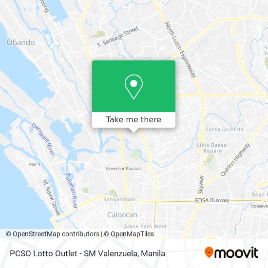 PCSO Lotto Outlet - SM Valenzuela map