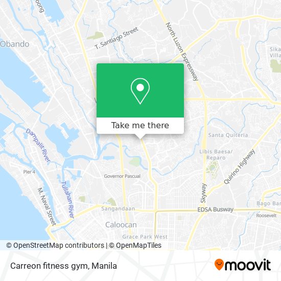 Carreon fitness gym map