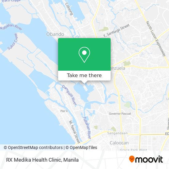 RX Medika Health Clinic map