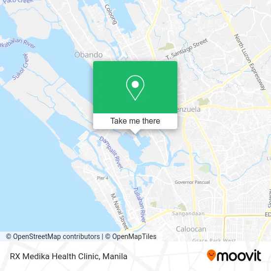 RX Medika Health Clinic map