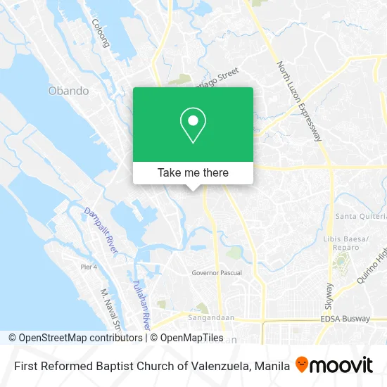 First Reformed Baptist Church of Valenzuela map
